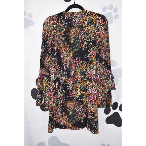 Parker Multicolor Abstract Mini Dress - Picture 1 of 8